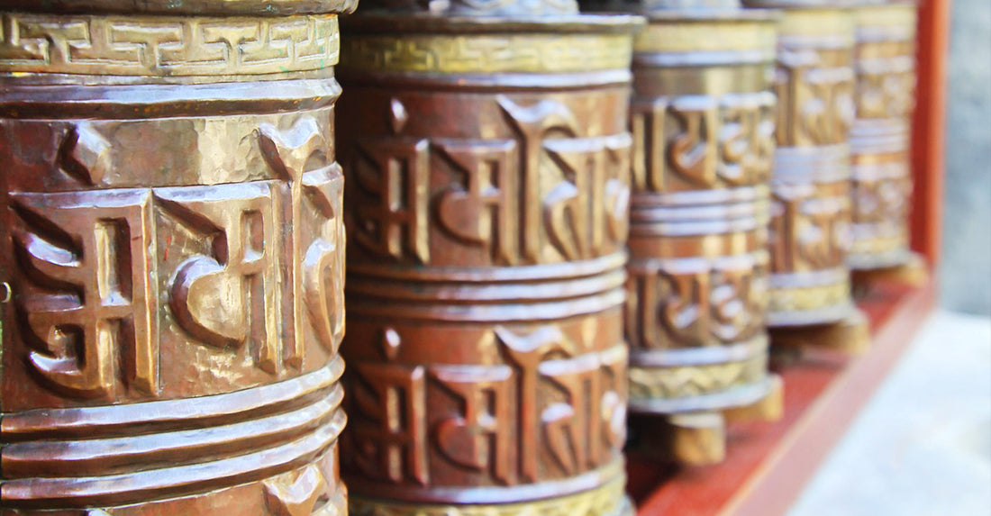 Tibetan Wealth Deities: The Five Jambhalas (White, Yellow, Black, Red, Green)