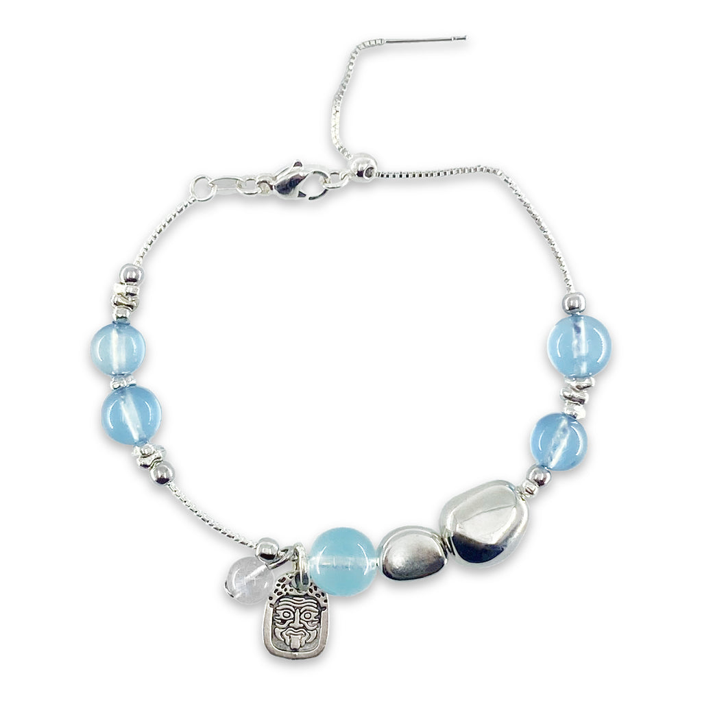 Aquamarine Wealth Bracelet