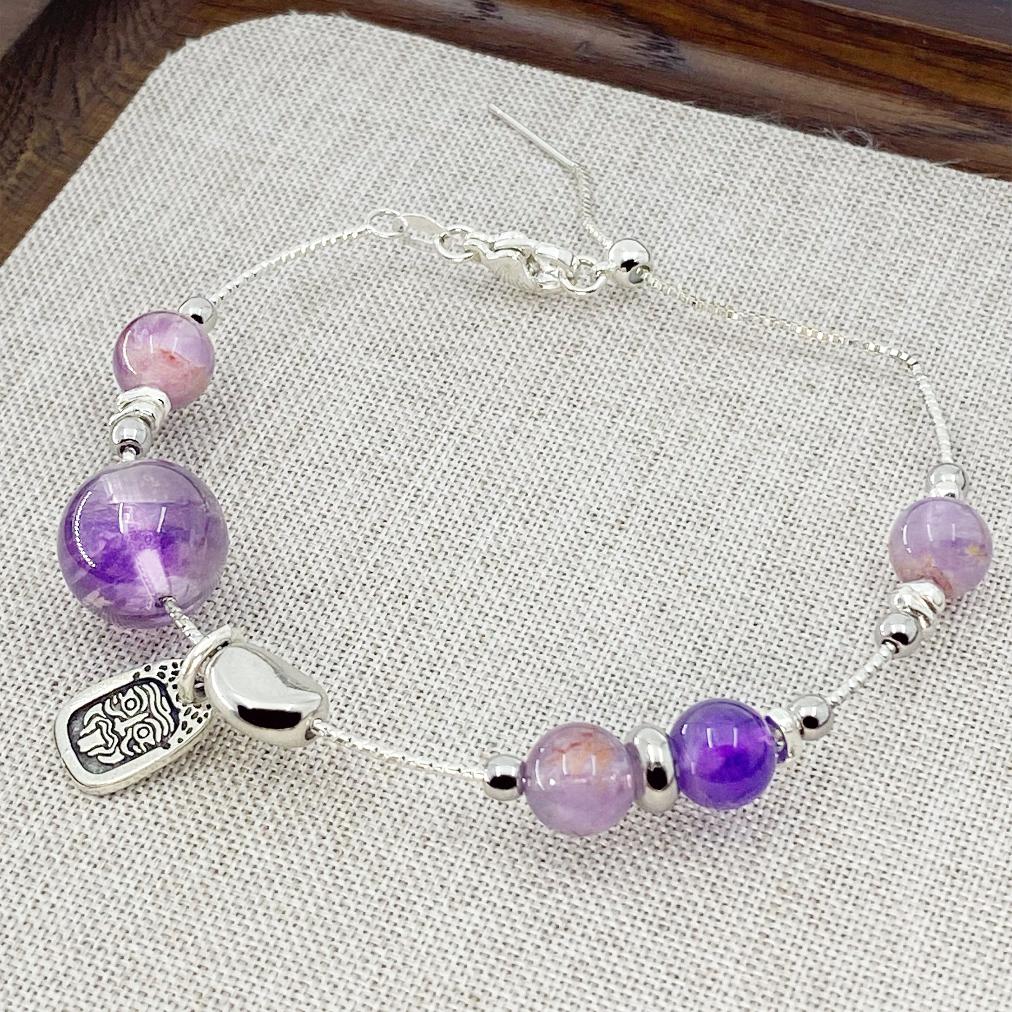 Purple Light Secret Treasure Bracelet