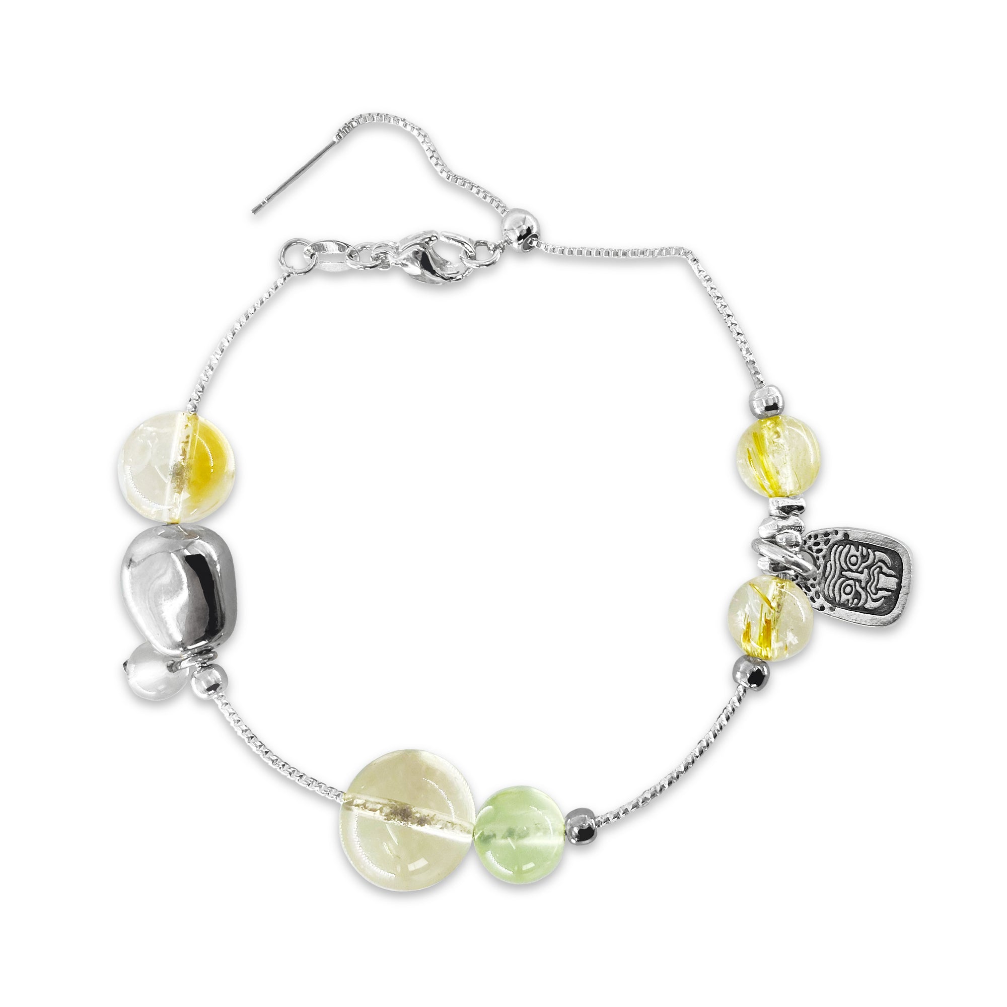 Golden Crystal Protective Bracelet