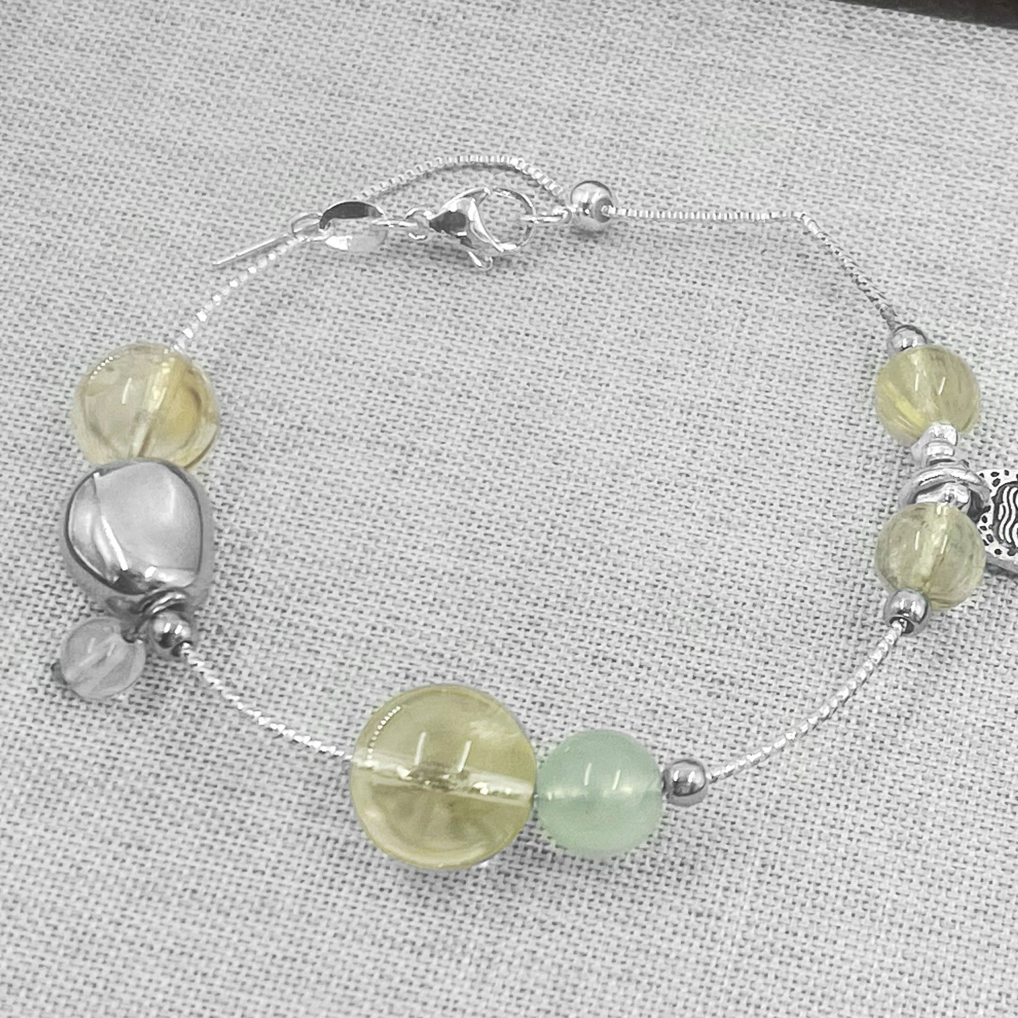 Golden Crystal Protective Bracelet