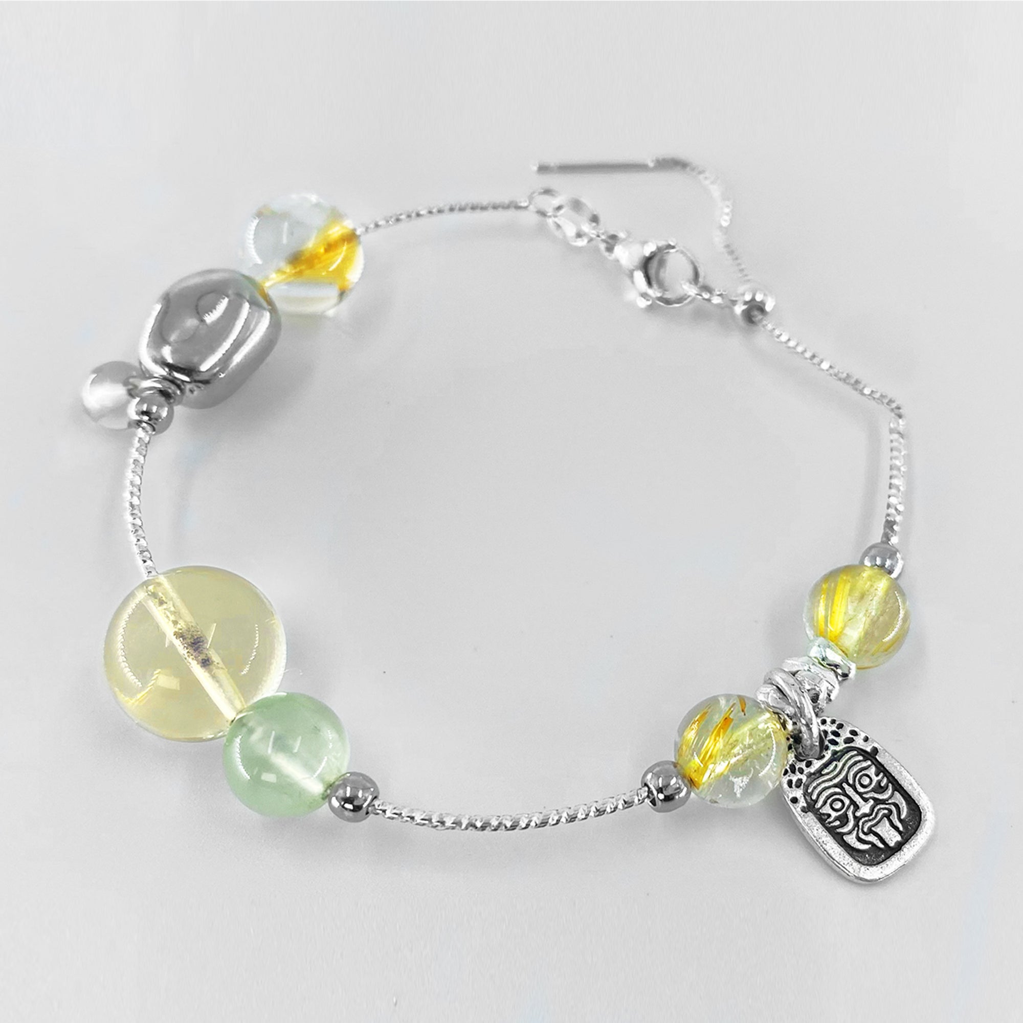 Golden Crystal Protective Bracelet